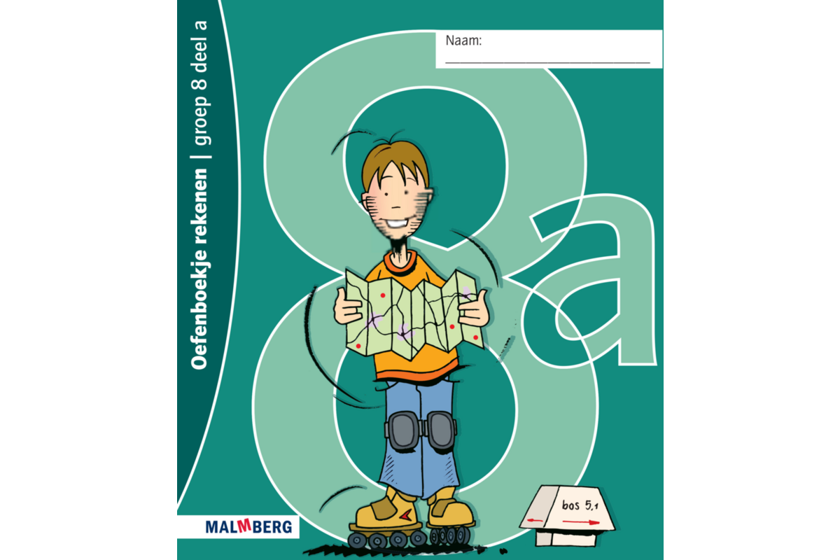 Oefenboekje rekenen A groep 8 (5 stuks)