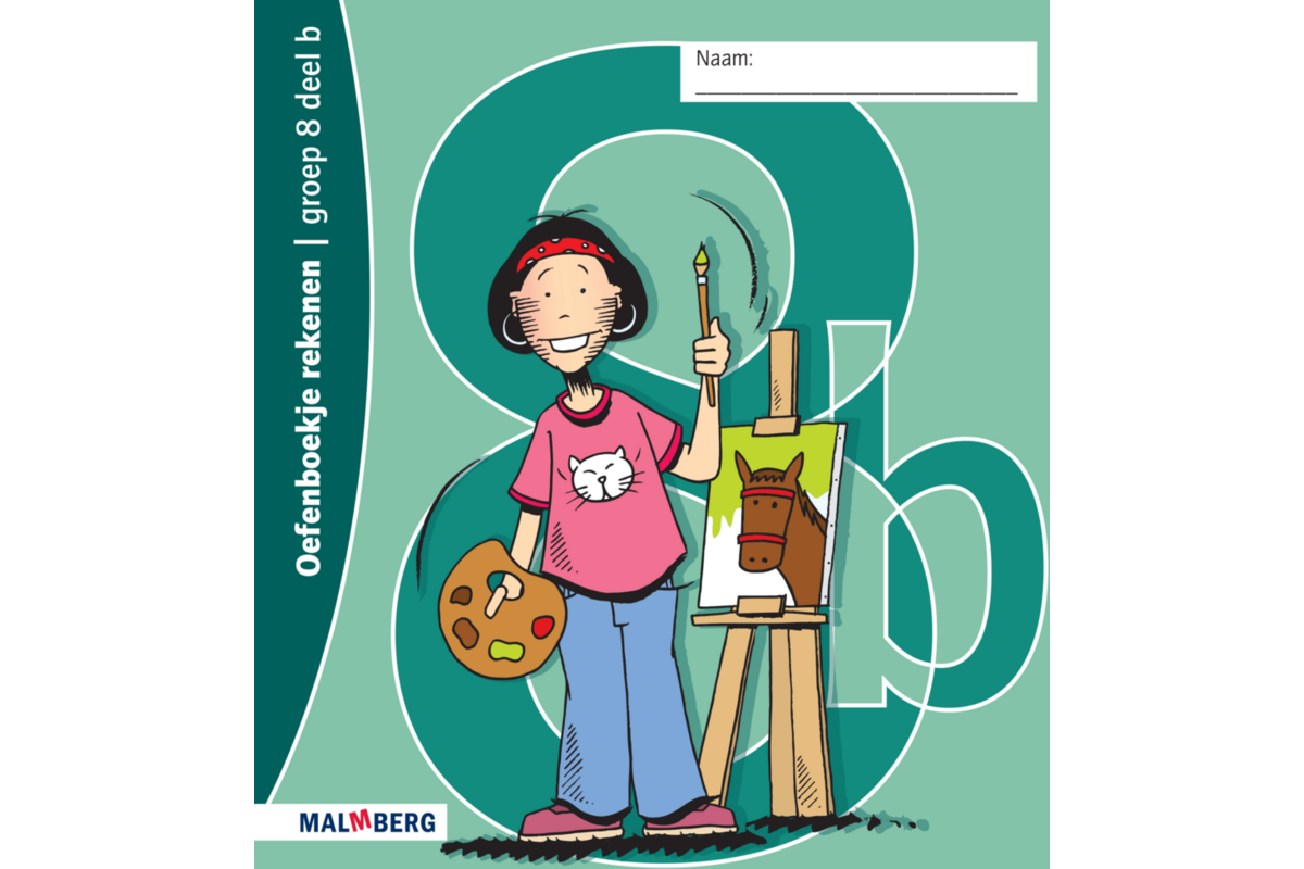 Oefenboekje rekenen B groep 8 (5 stuks)