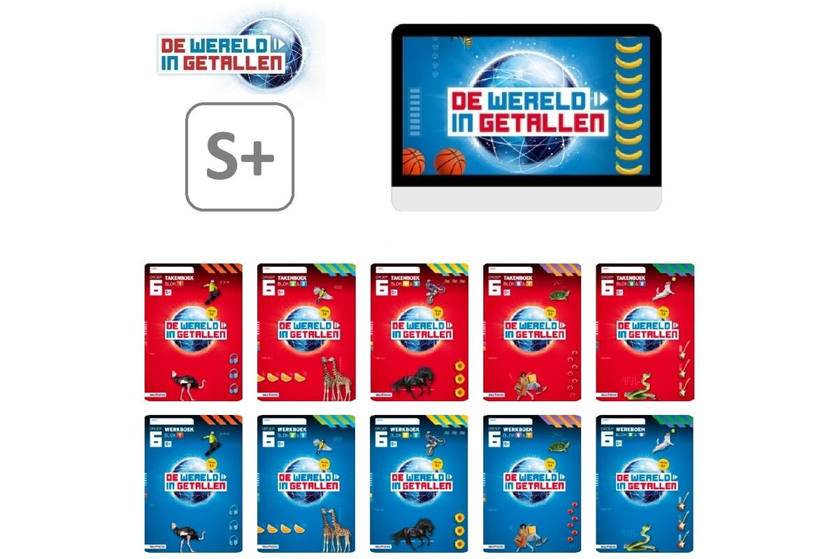 De wereld in getallen 5.1 Leerpakket S+ groep 6 - BASIS PAPIER