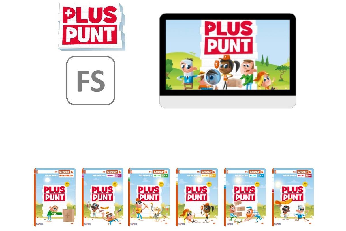 Pluspunt 4.1 Leerpakket FS groep 6 - BASIS PAPIER / DIGITAAL OEFENEN & AUTOMATISEREN