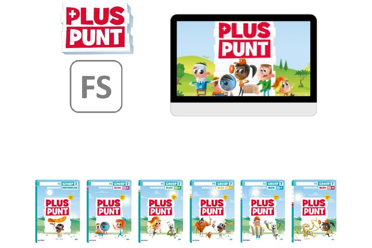 Pluspunt 4.1 Leerpakket FS groep 7 - BASIS PAPIER / DIGITAAL OEFENEN & AUTOMATISEREN