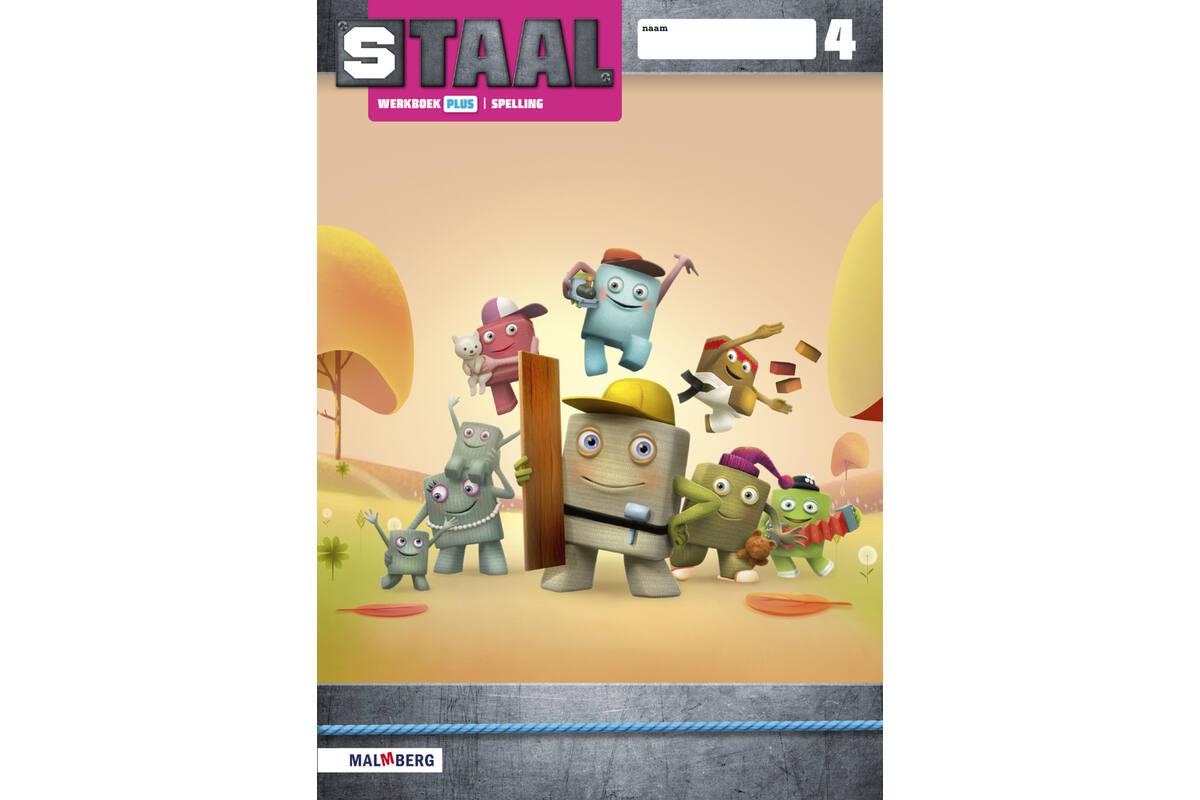 Staal 2 Spelling groep 4 werkboek Plus