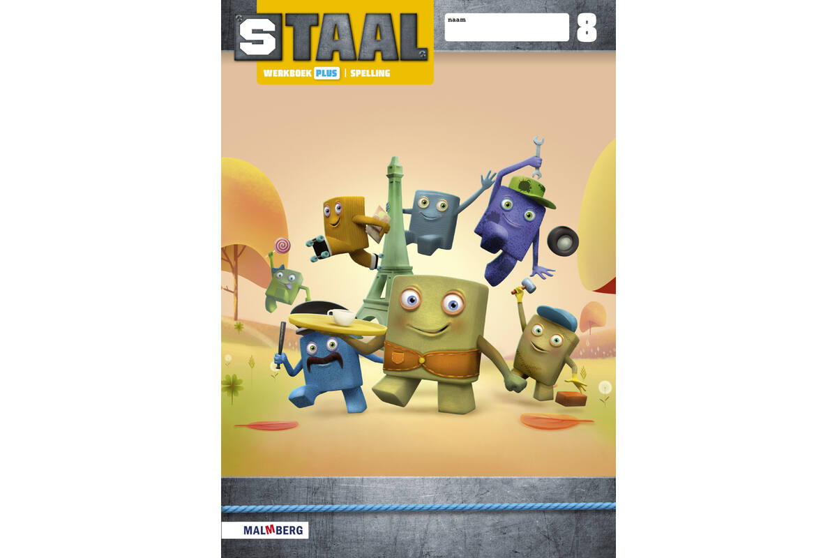 Staal 2 Spelling groep 8 werkboek Plus