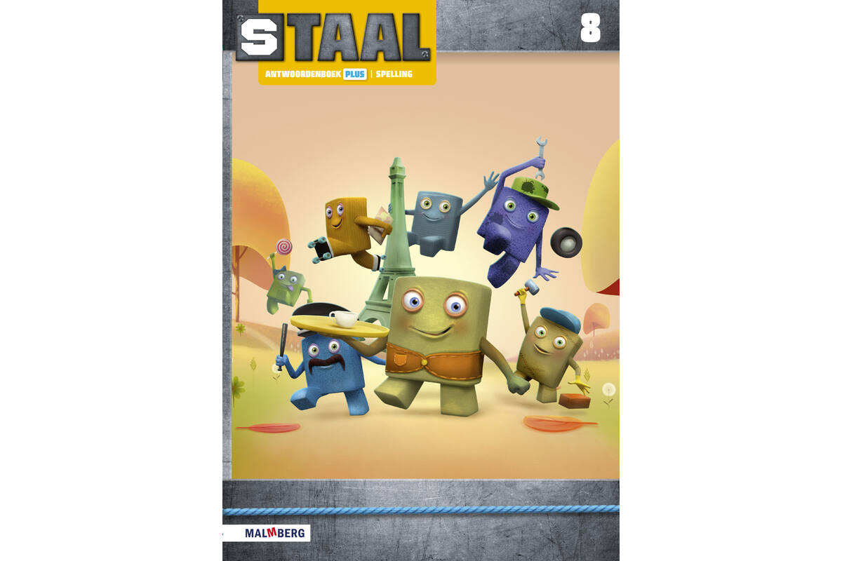 Staal 2 Spelling groep 8 antwoordenboek Plus