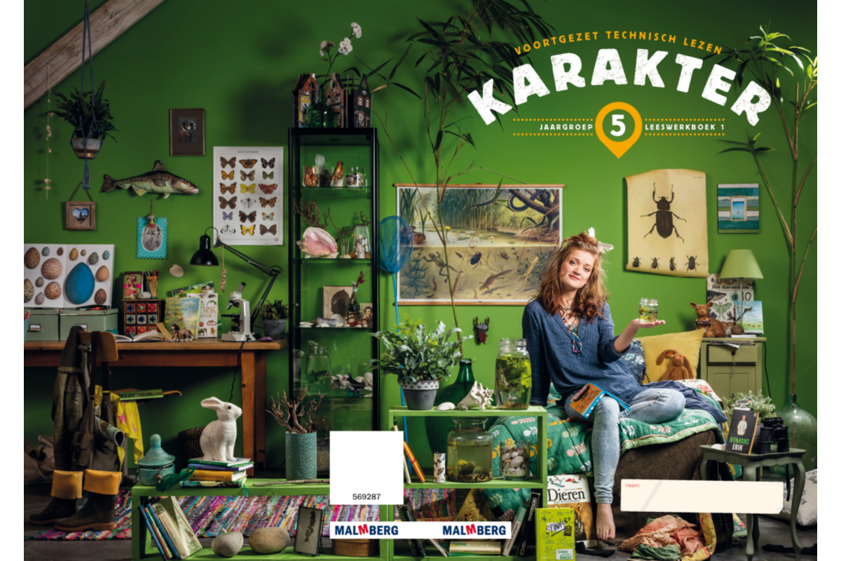 Karakter leeswerkboek 1 (AVI-M5) groep 5 (5 exemplaren)