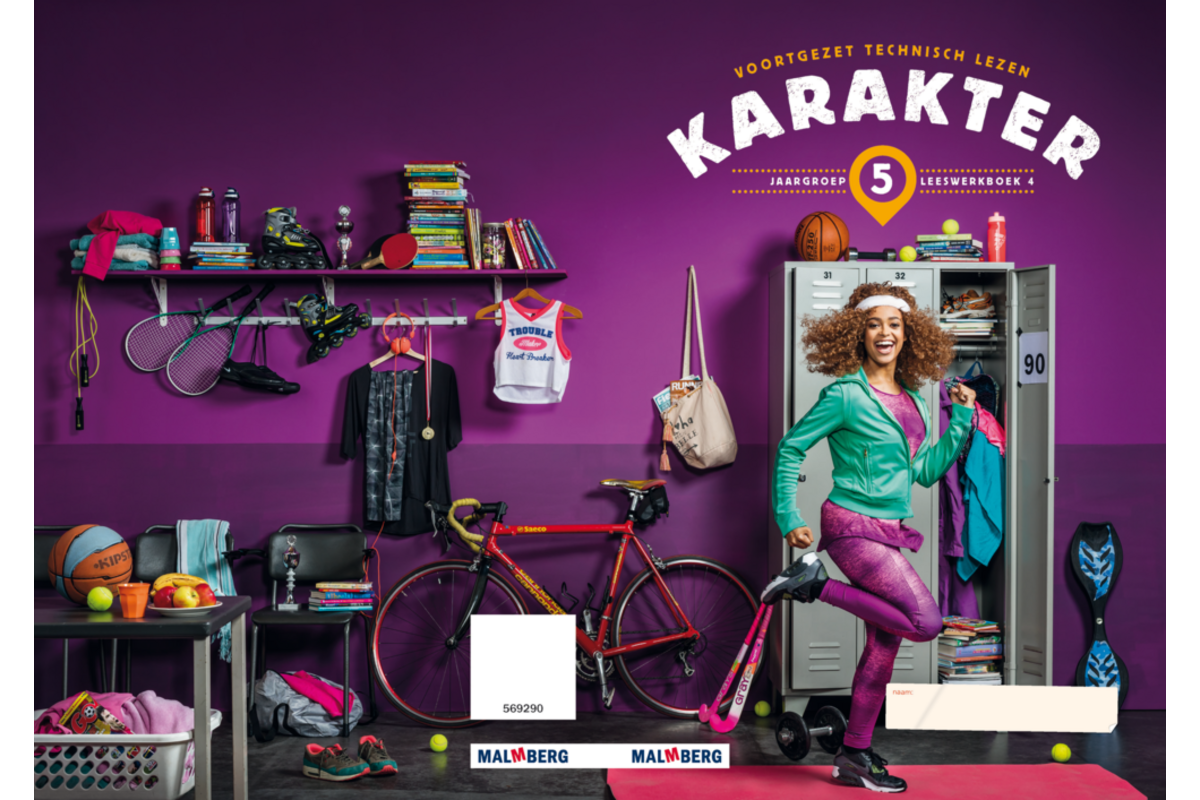 Karakter leeswerkboek 4 (AVI-E5) groep 5 (5 exemplaren)