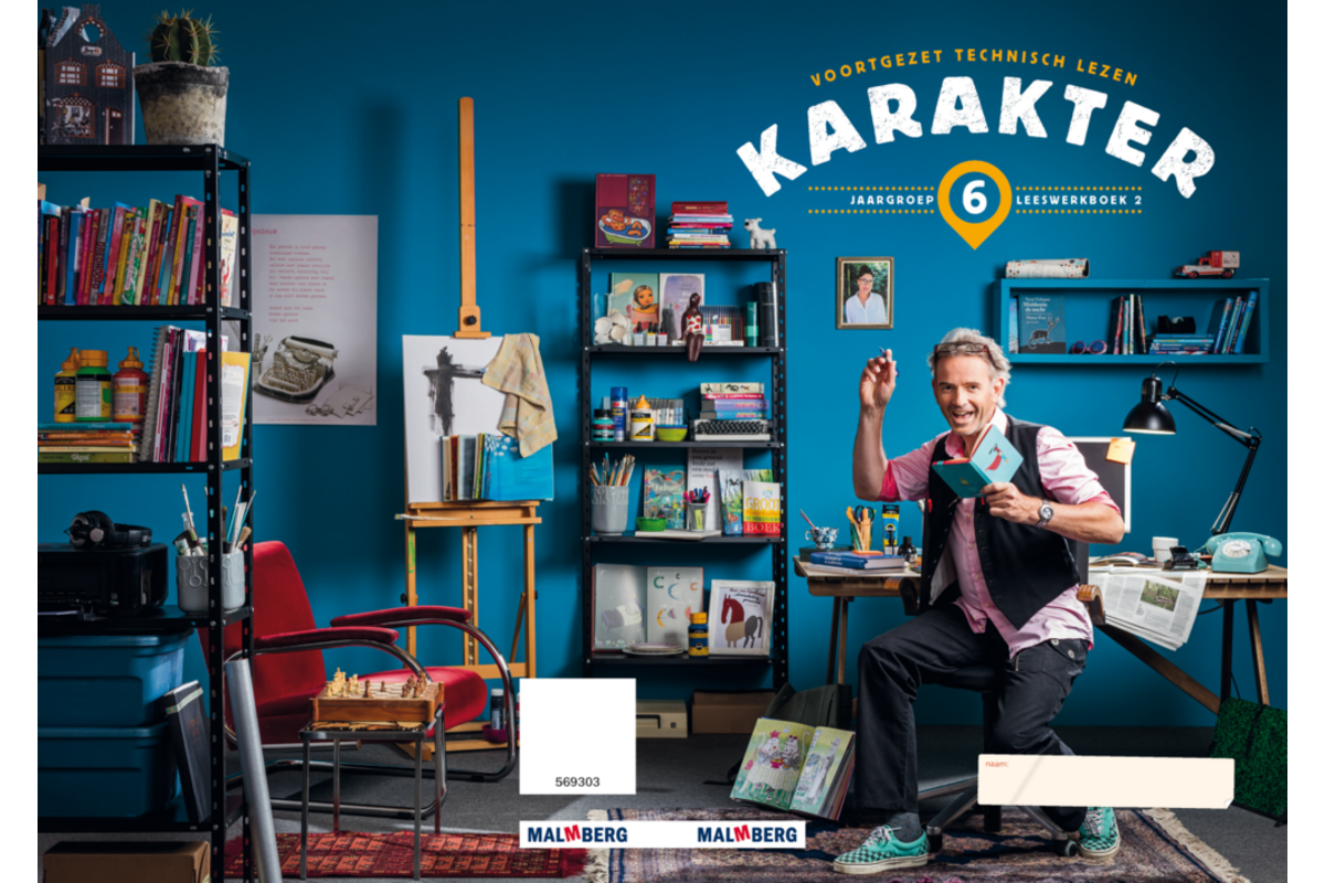 Karakter leeswerkboek 2 (AVI-M6) groep 6 (5 exemplaren)
