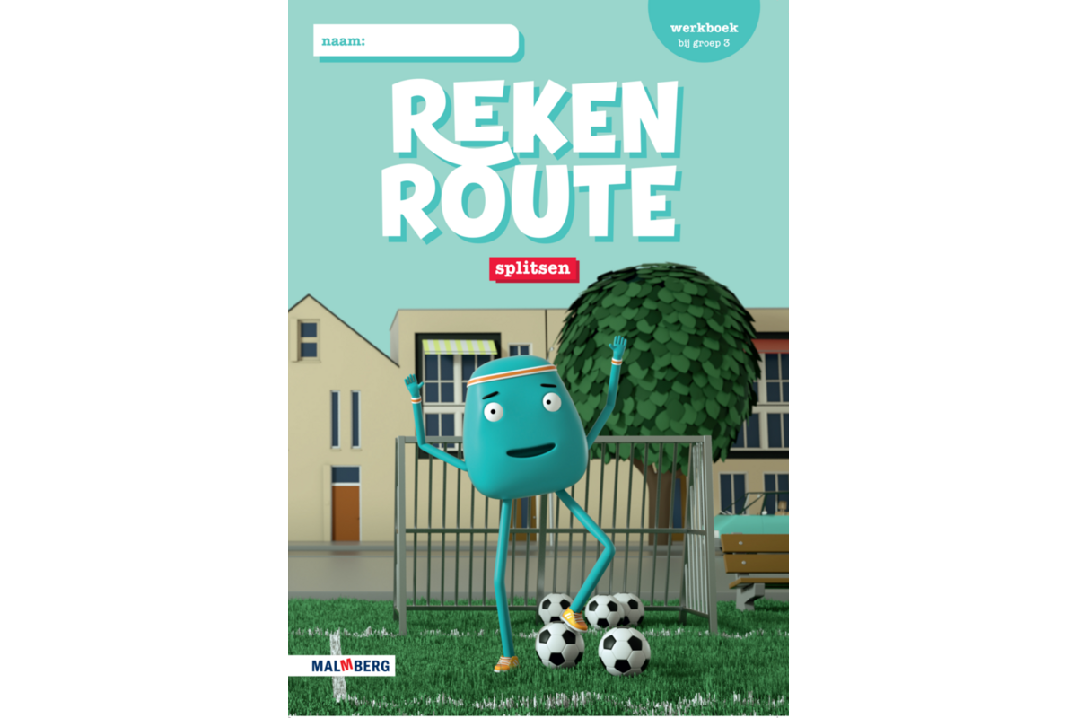 Rekenroute werkboek Splitsen groep 3 (5 ex)