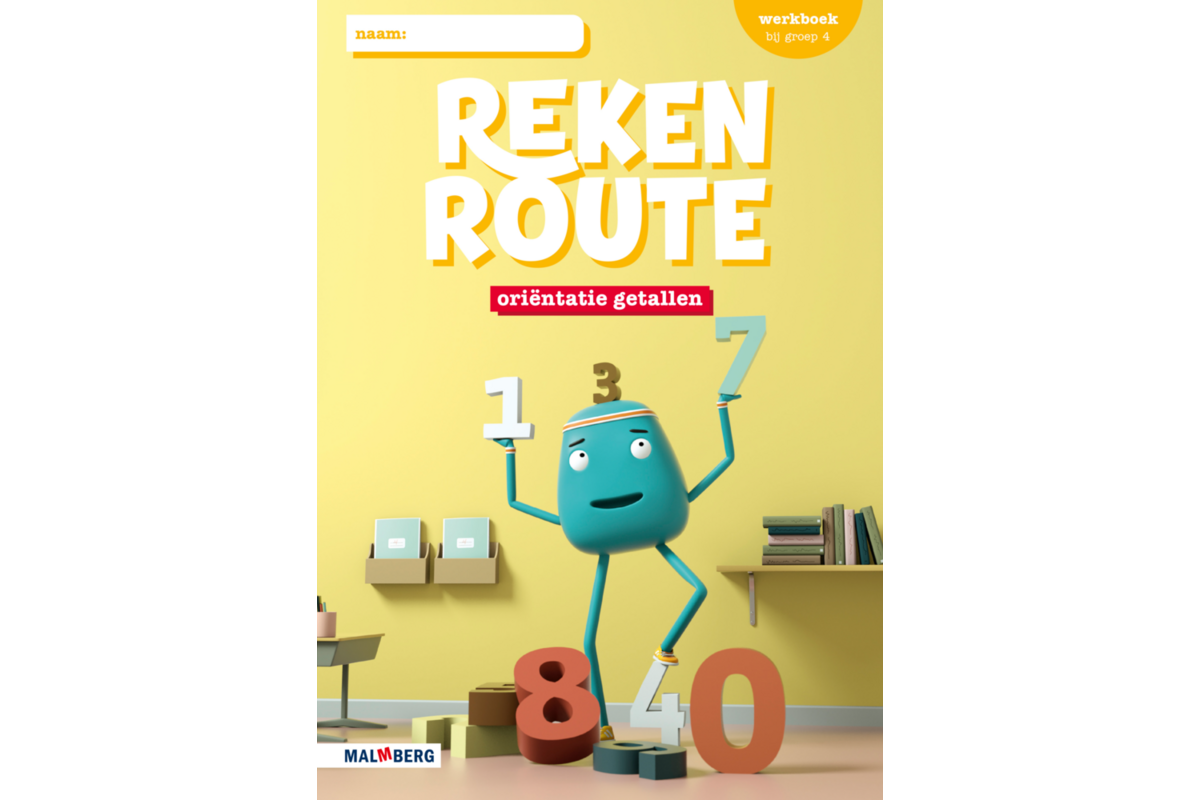 Rekenroute werkboek Oriëntatie getallen groep 4 (5 ex)