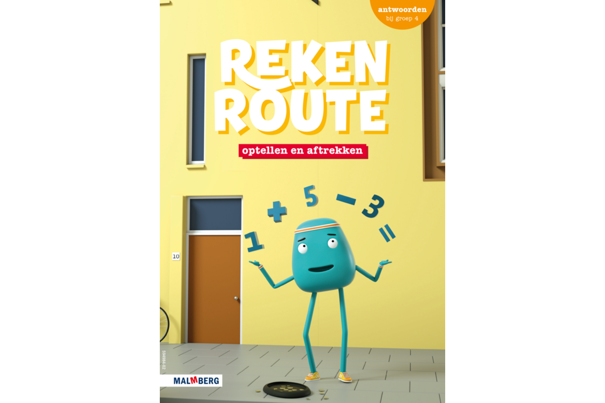 Rekenroute antwoordenboek Optellen en aftrekken/Splitsen groep 4