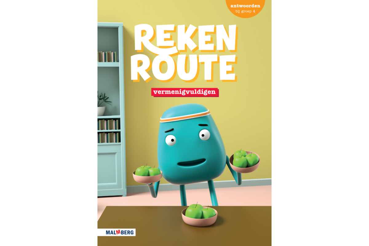 Rekenroute antwoordenboek Vermenigvuldigen groep 4