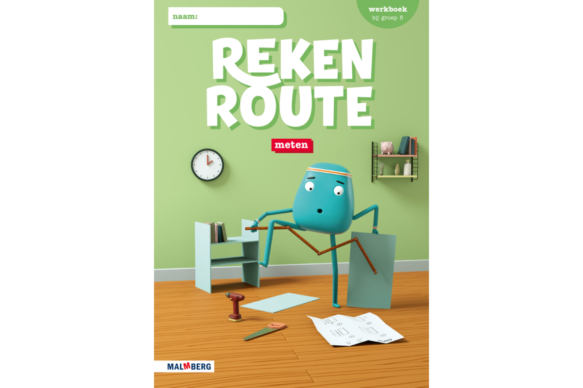 Rekenroute werkboek Meten groep 5 (5 ex)