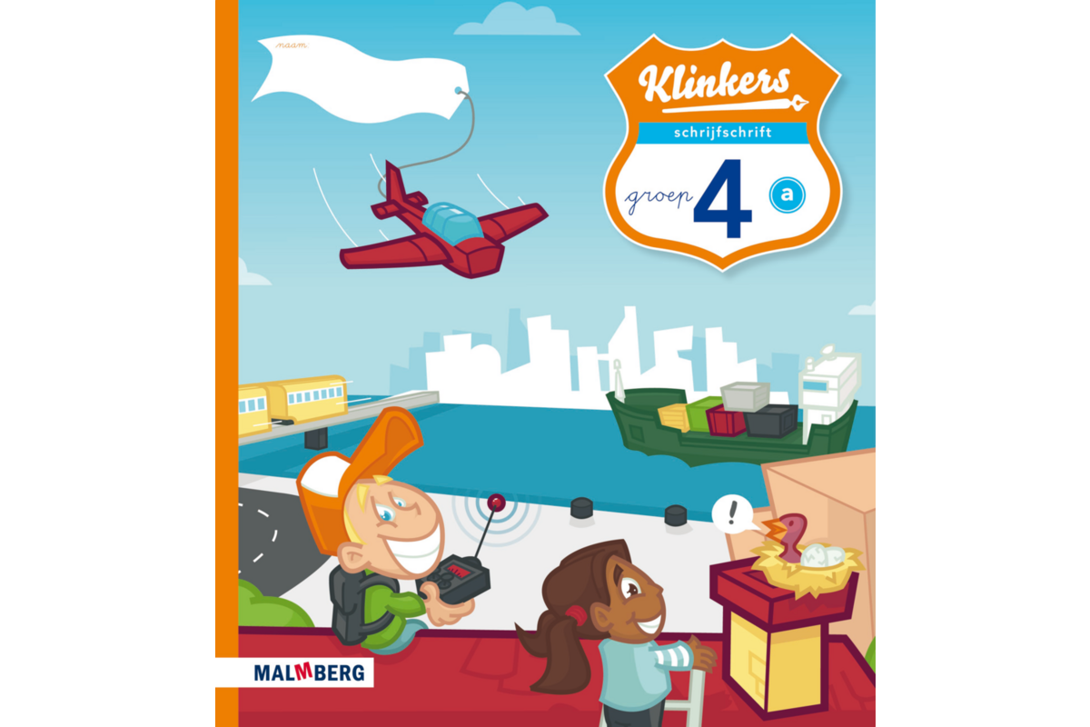Klinkers verbonden schrift schrijfschrift A groep 4 (5 stuks)