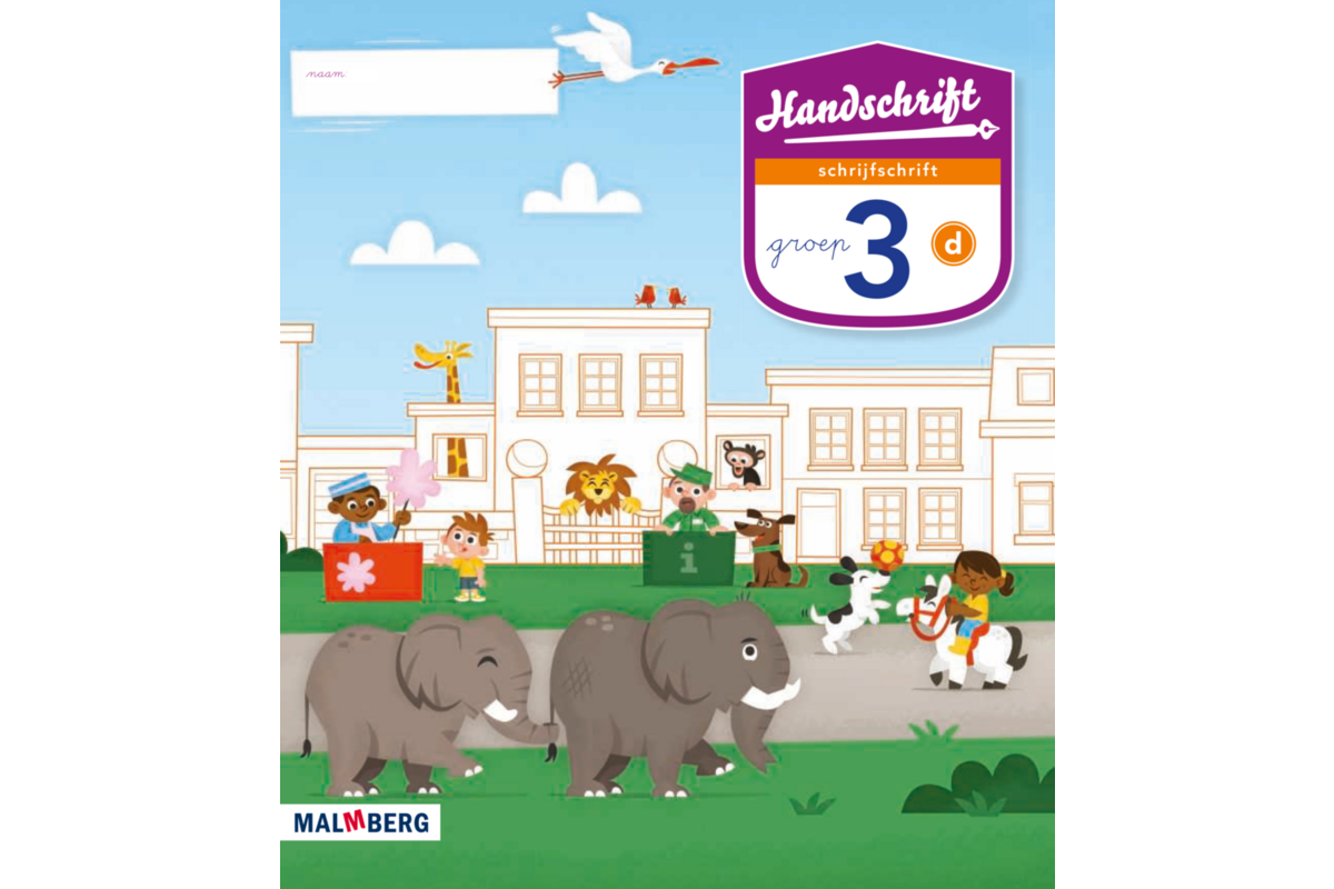 Handschrift 3 schrijfschrift D groep 3 (5 stuks)