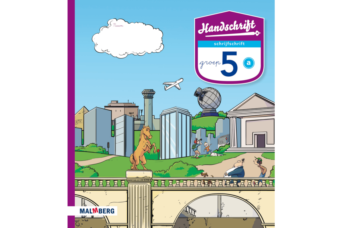 Handschrift 3 schrijfschrift A groep 5 (5 stuks)