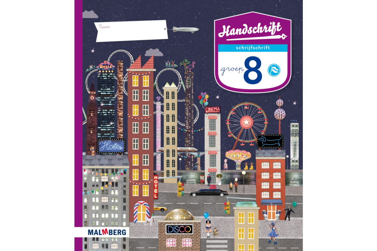 Handschrift 3 schrijfschrift groep 8 (5 stuks)