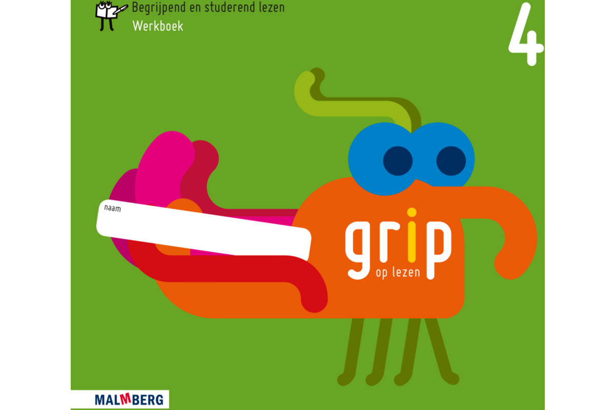Grip op lezen groep 4 - werkboek (5 stuks)