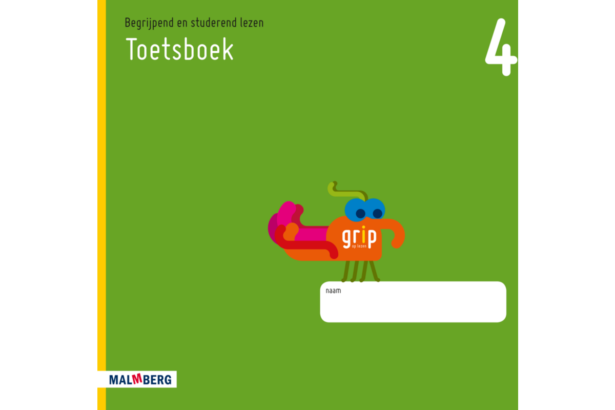 Grip op lezen groep 4 - toetsboek (5 stuks)