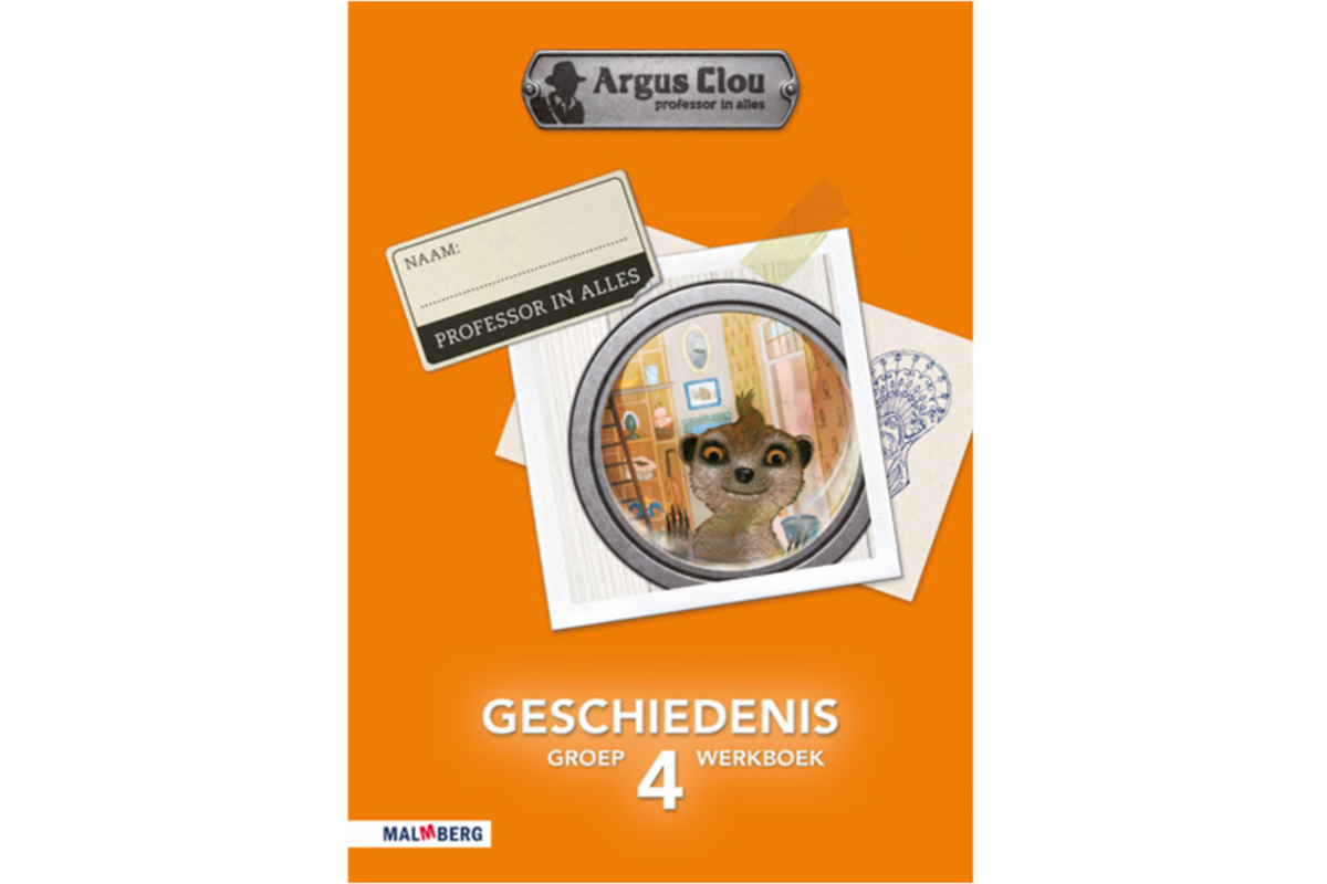 Argus Clou geschiedenis groep 4 werkboek (5 stuks)