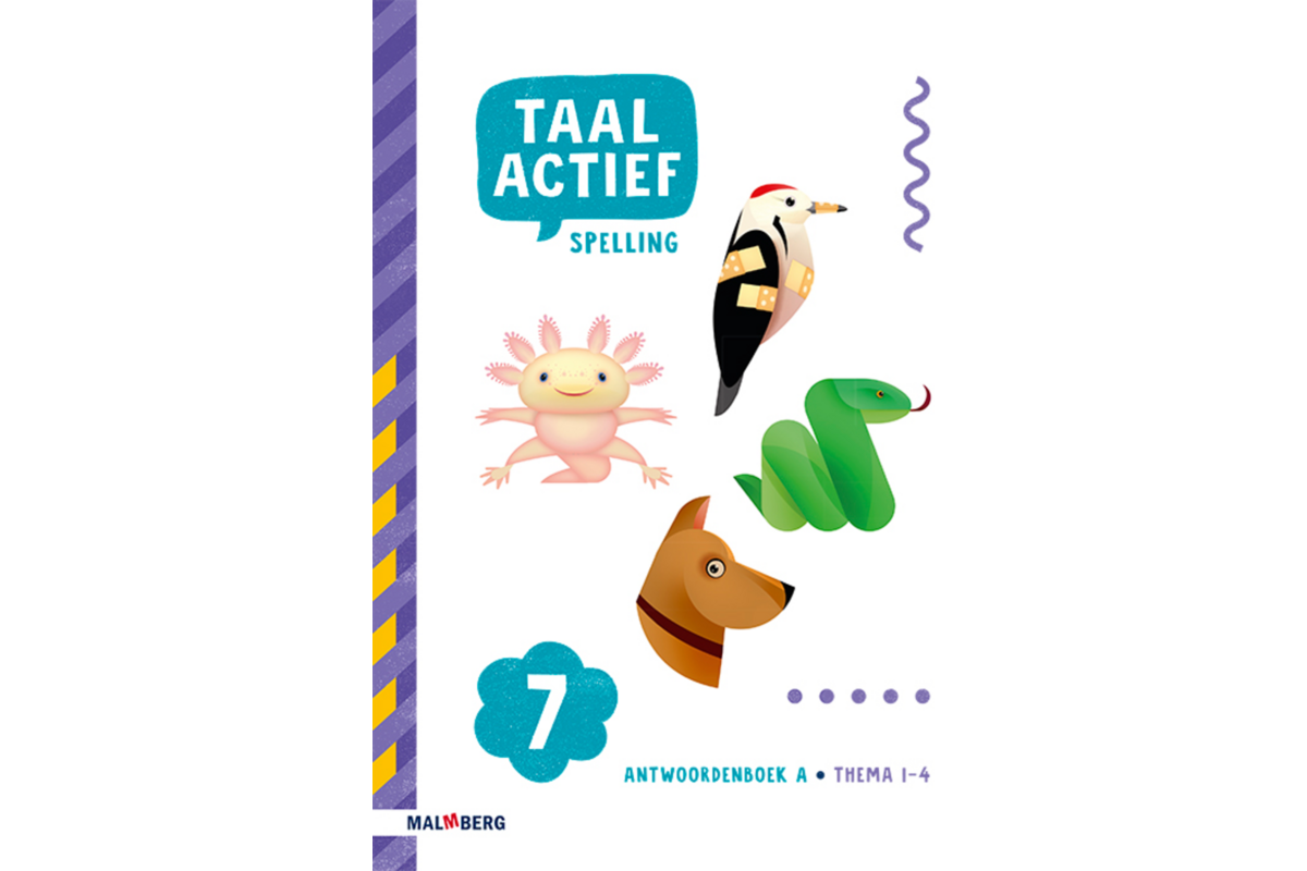 Taal actief 5 Spelling antwoordenboek A groep 7