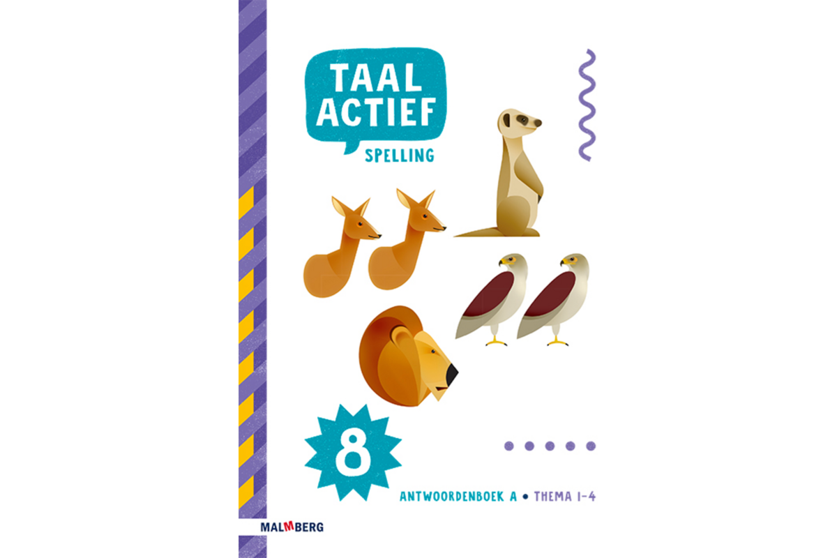 Taal actief 5 Spelling antwoordenboek A groep 8