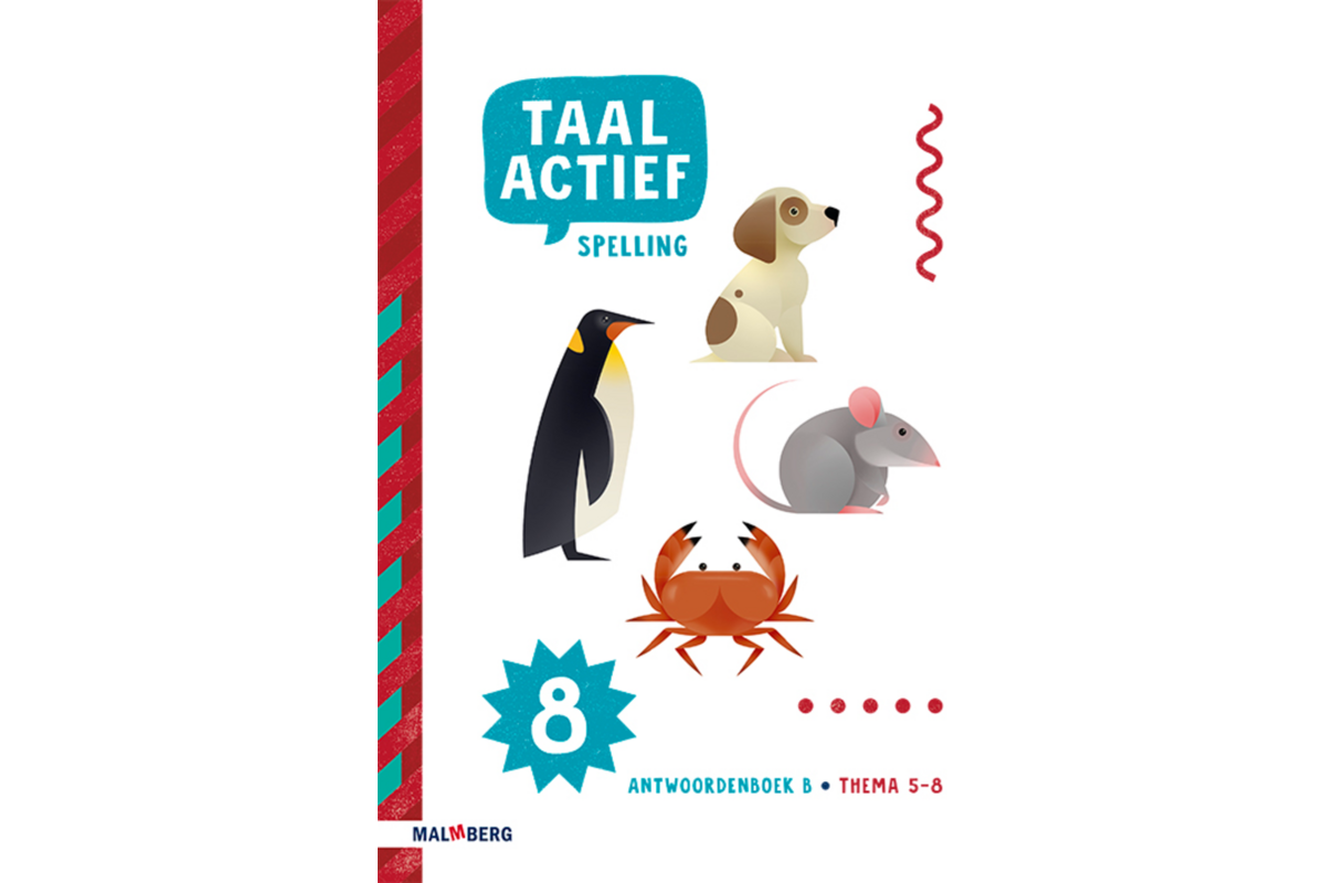 Taal actief 5 Spelling antwoordenboek B groep 8