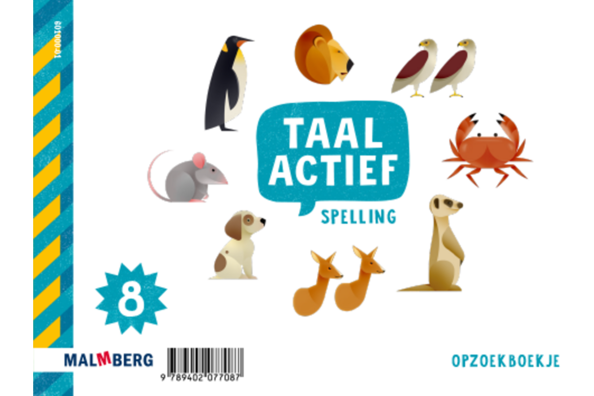 Taal actief 5 Taal/Spelling opzoekboekje groep 8