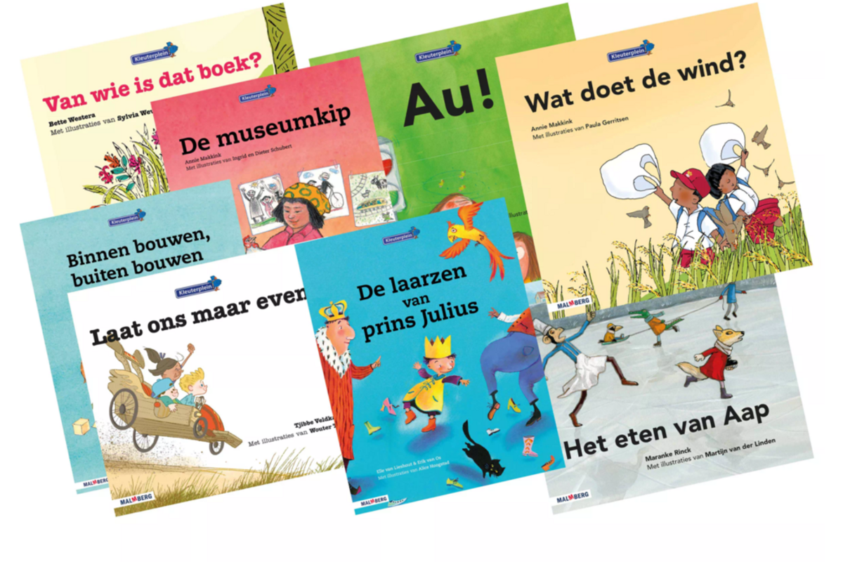 Kleuterplein 2 groep 1-2 prentenboekenset De wereld