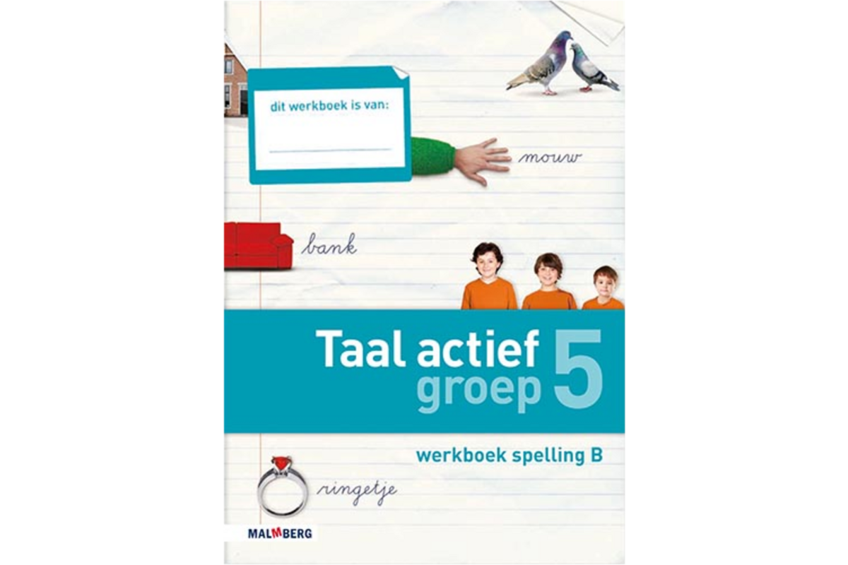 Taal actief 4 spelling groep 5 werkboek B (5 stuks)