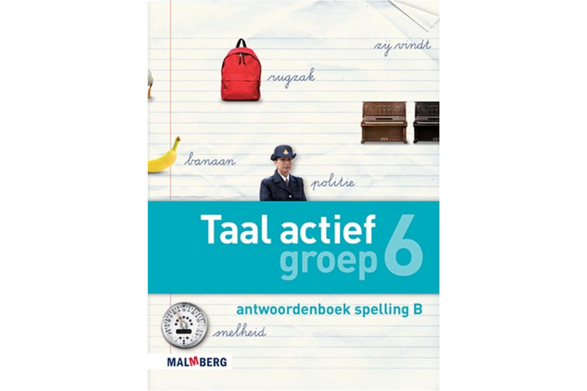 Taal actief 4 spelling groep 6 antwoordenboek B