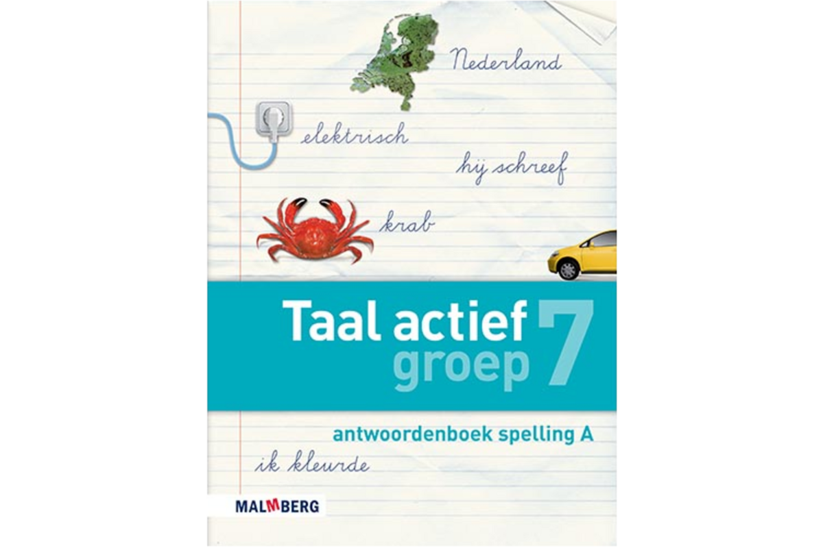 Taal actief 4 spelling groep 7 antwoordenboek A