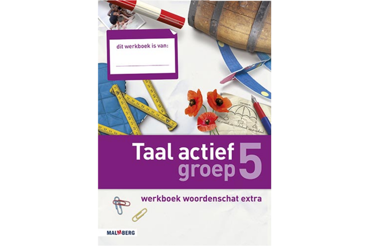 Taal actief 4 groep 5 werkboek woordenschat extra (5 stuks)
