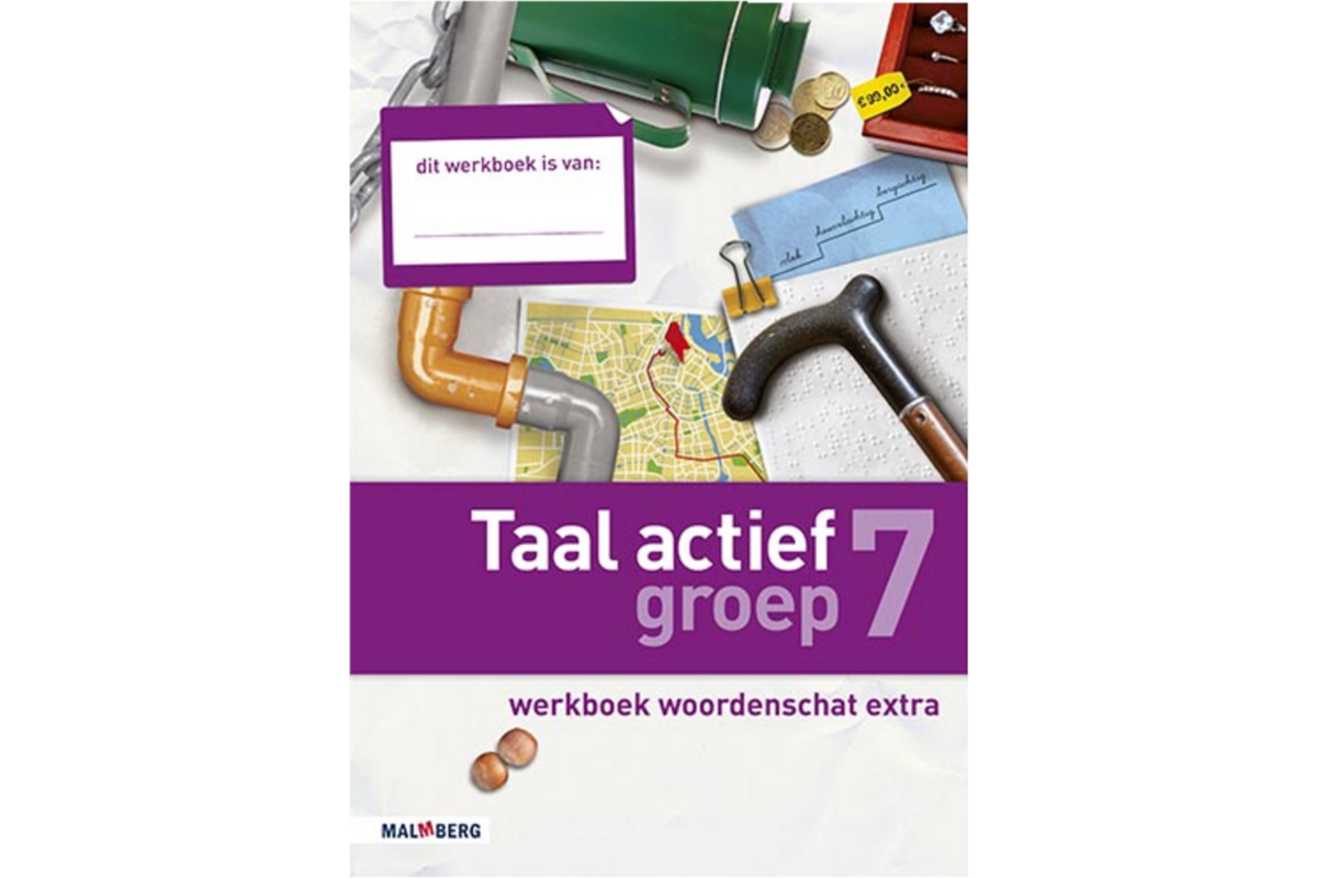 Taal actief 4 groep 7 werkboek woordenschat extra (5 stuks)