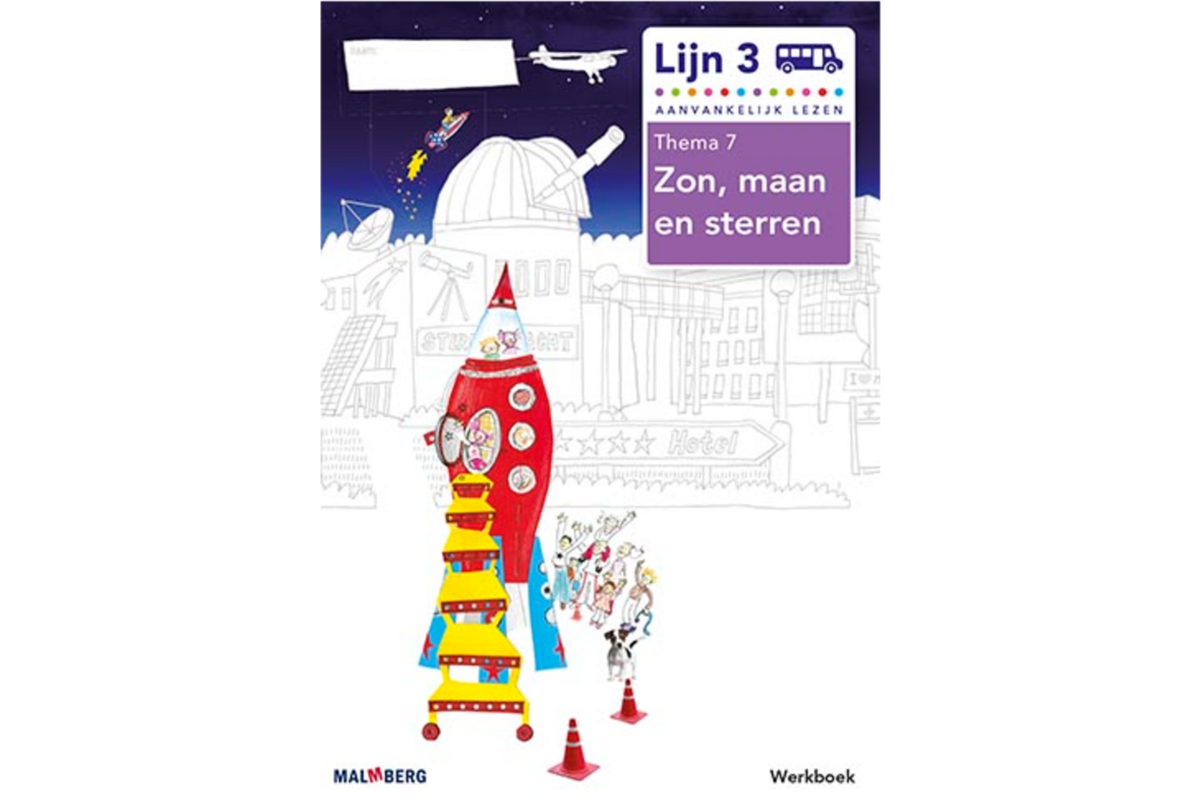 Lijn 3 werkboek thema 7 Zon, maan en sterren (5 stuks)