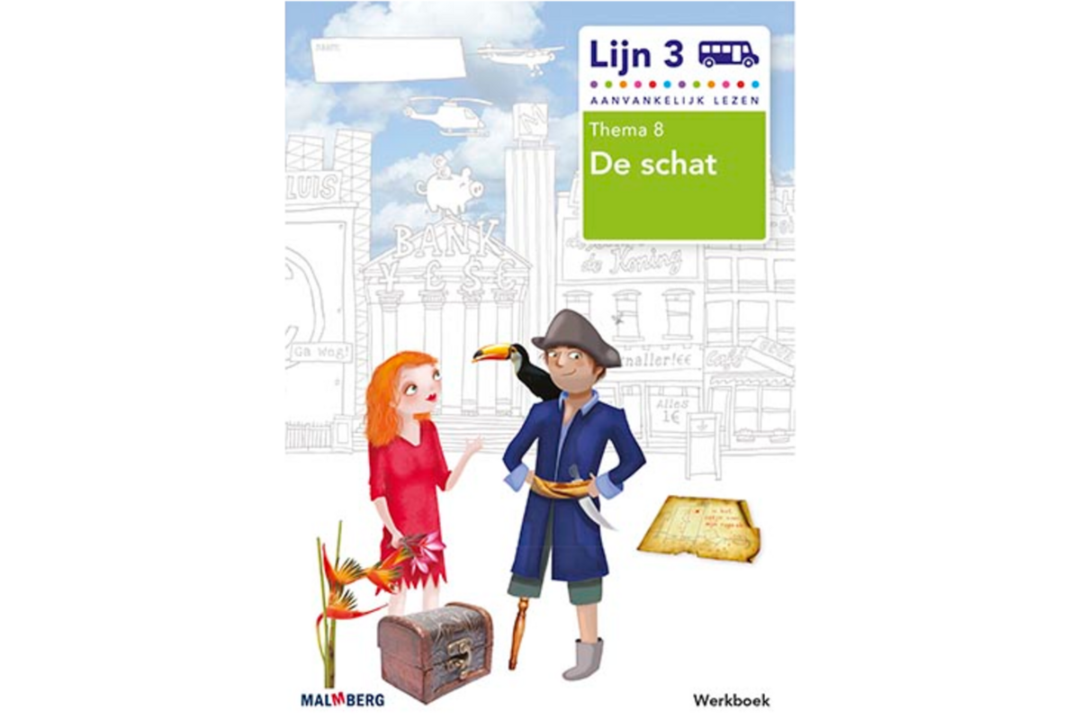 Lijn 3 werkboek thema 8 De schat (5 stuks)