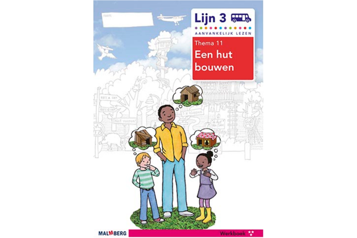 Lijn 3 werkboek 3-ster thema 11 Een hut bouwen (5 stuks)