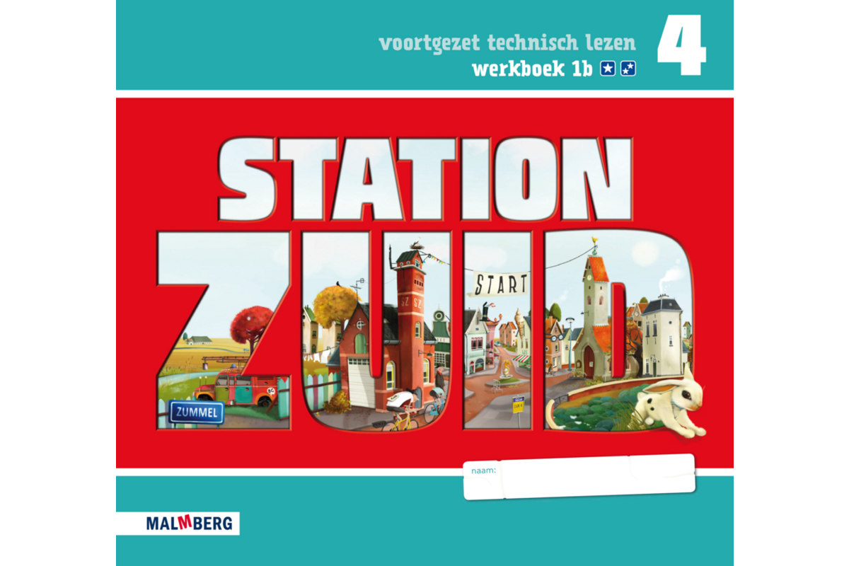 Station Zuid werkboek 1b 1-2 ster groep 4 (5 ex)
