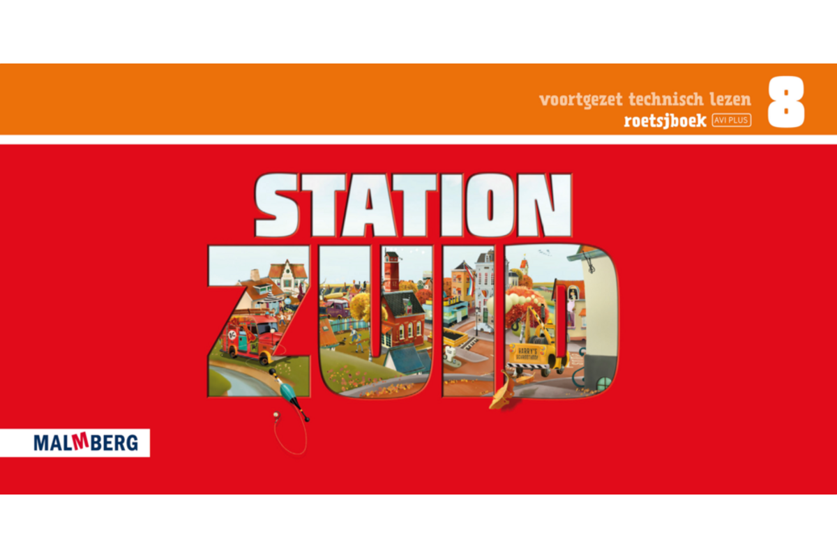 Station Zuid roetsjboek groep 8 (herh. AVI M4-E6)