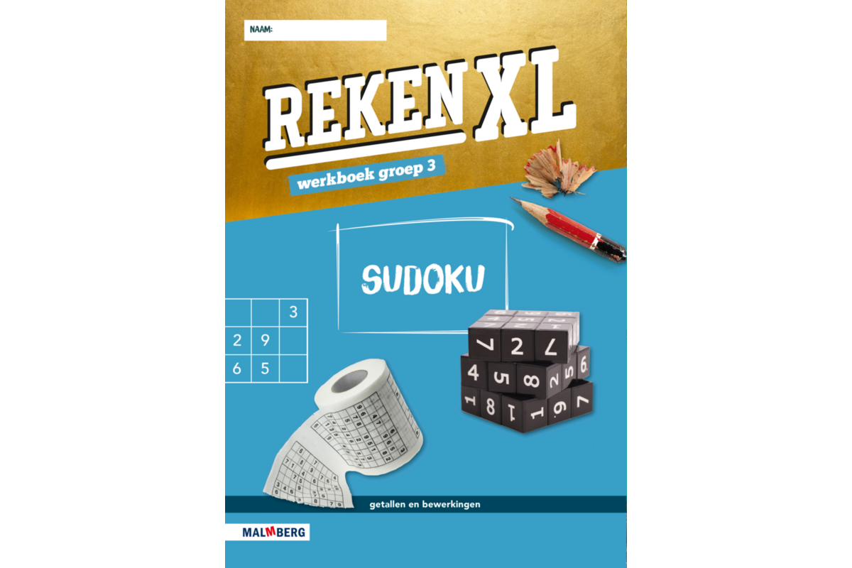 RekenXL leerwerkboek Sudoku/Wat een puzzel groep 3 (5 stuks)