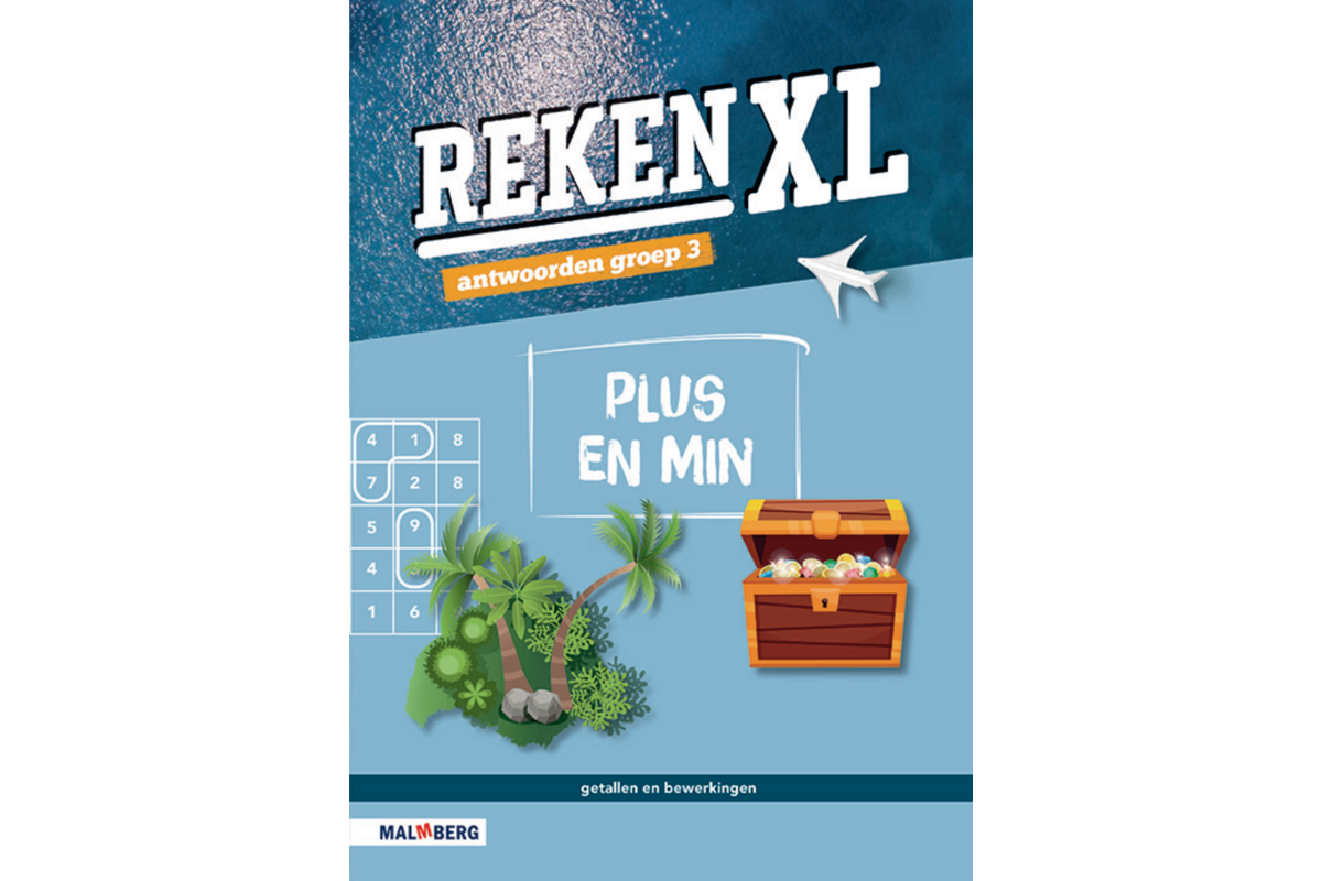 RekenXL antwoordenboek Plus en min/Spiegelen groep 3