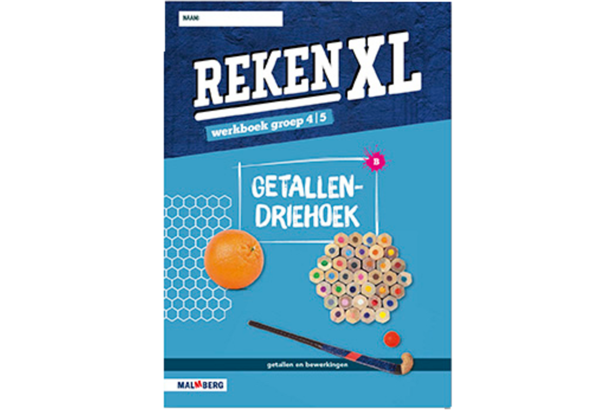 RekenXL leerwerkboek Getallendriehoek/Vouwpuzzels groep 4/5 B (5 stuks)