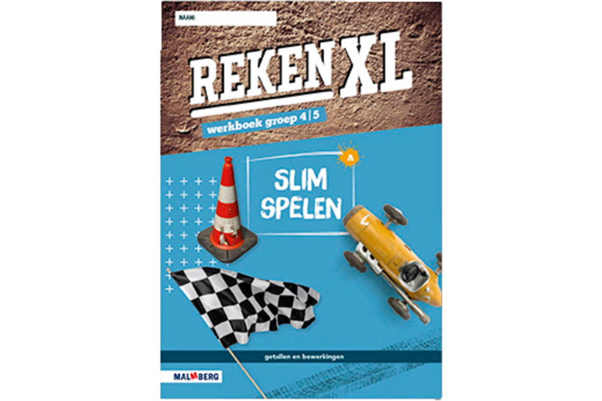 RekenXL leerwerkboek Slim spelen/Robotfiguren groep 4/5 A (5 stuks)