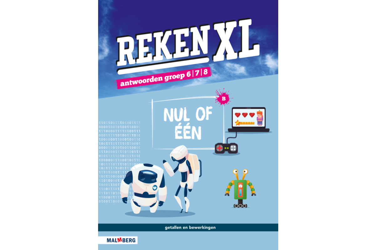 RekenXL antwoordenboek Nul of één/Wandelingen groep 6/7/8 B