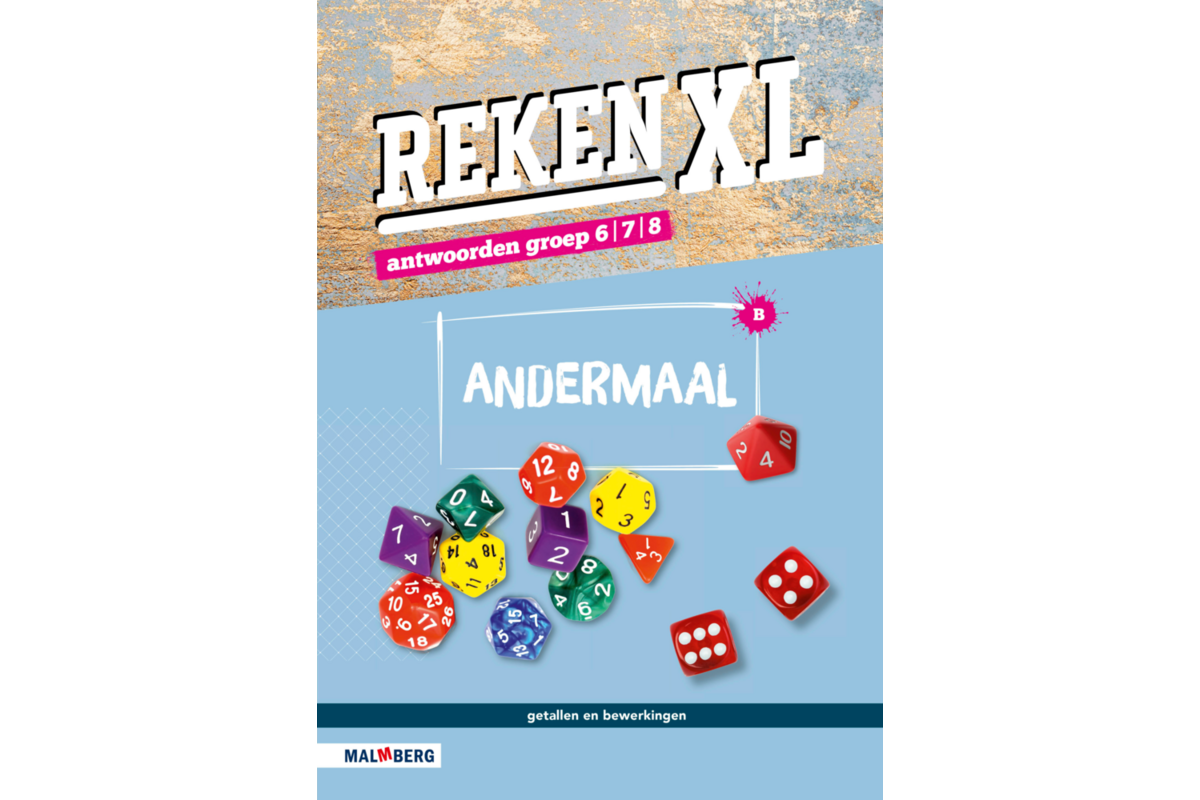 RekenXL antwoordenboek Andermaal/Kalenders groep 6/7/8 B