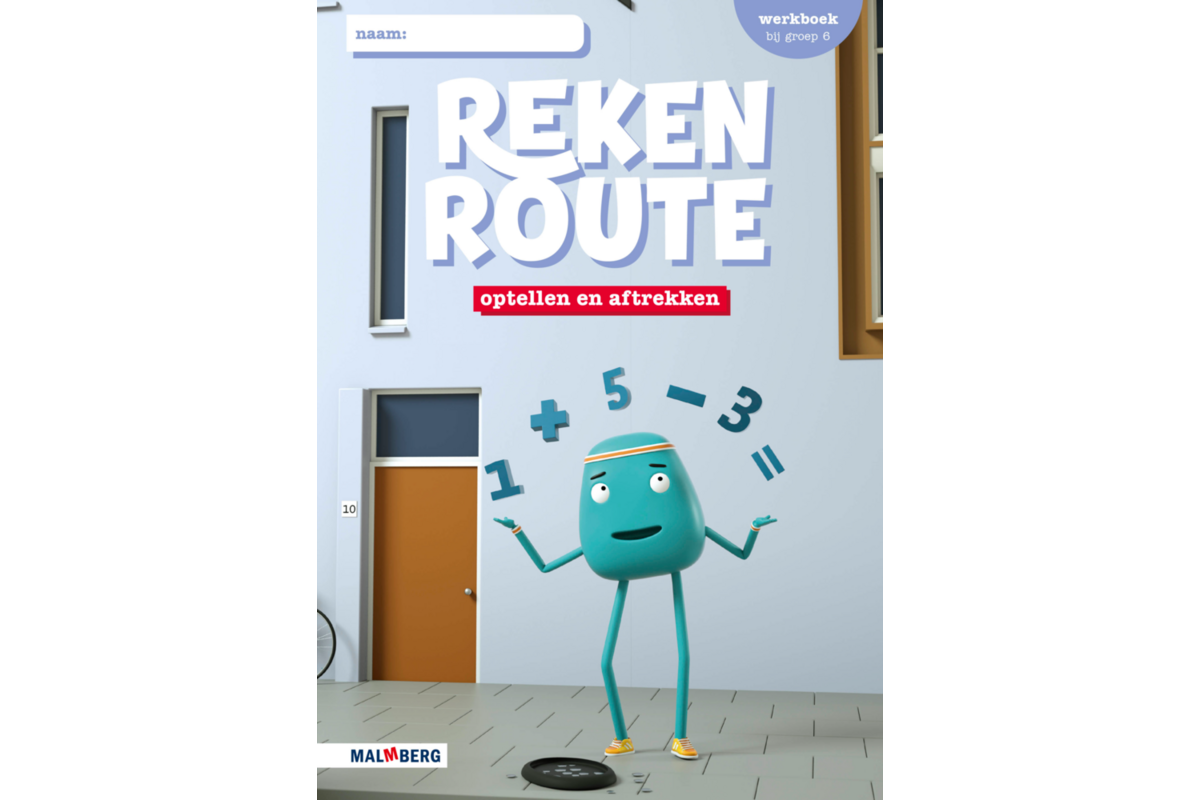 Rekenroute werkboek Optellen en aftrekken groep 6 (5 ex)