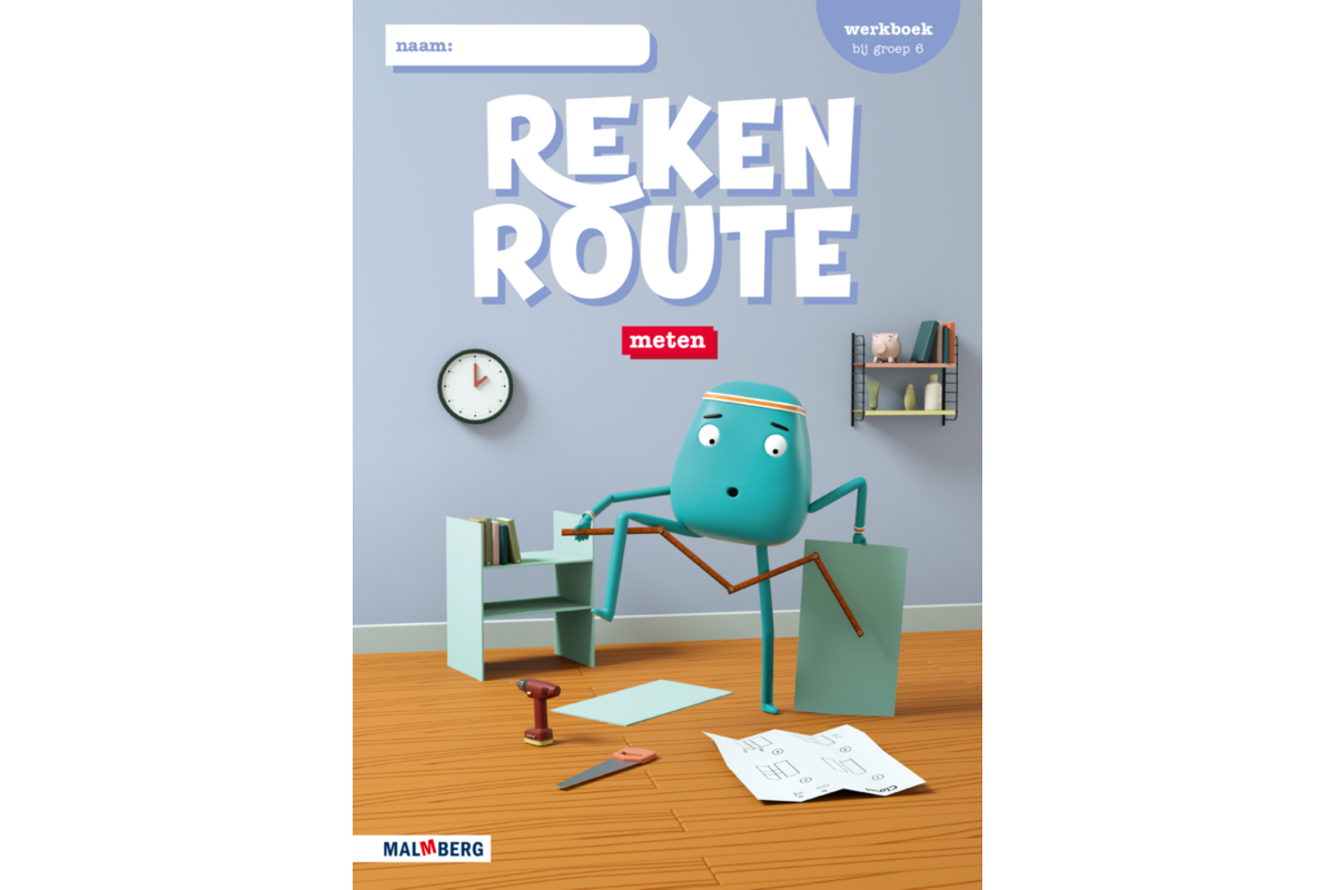 Rekenroute werkboek Meten groep 6 (5 ex)