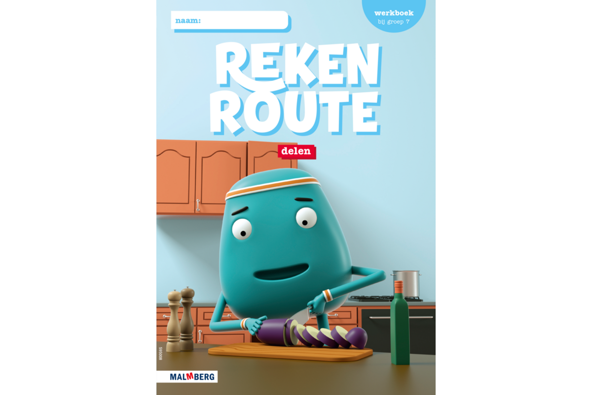 Rekenroute werkboek Vermenigvuldigen/Delen groep 7 (5 ex)
