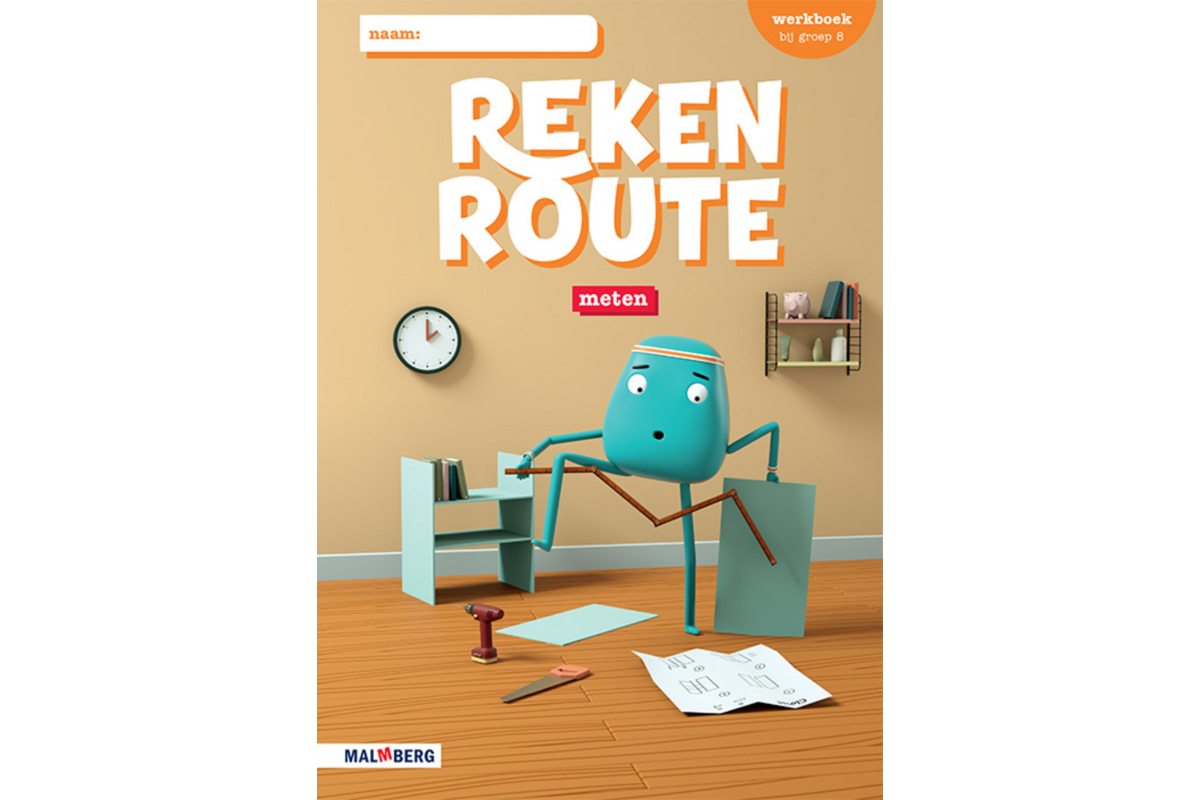 Rekenroute werkboek Meten groep 8 (5 ex)