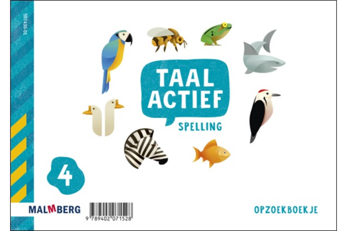 Taal actief 5 Taal/Spelling opzoekboekje groep 4
