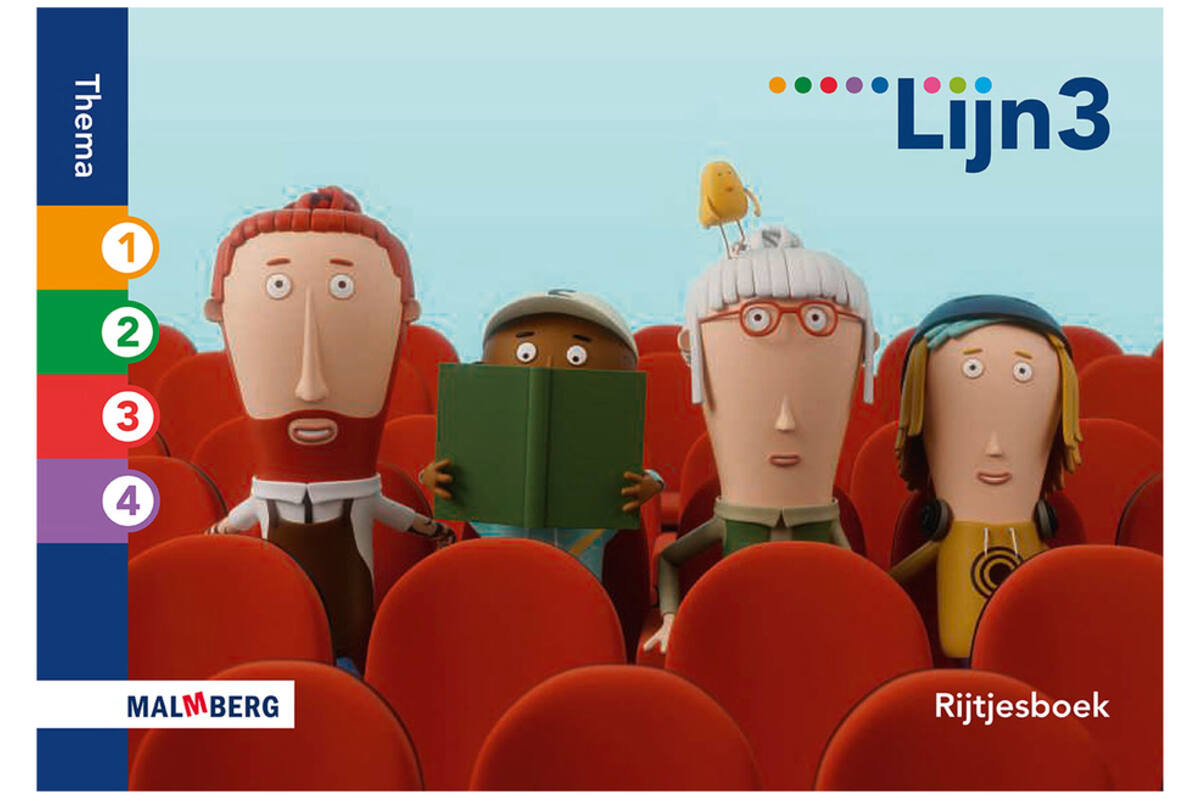 Lijn 3 (editie 2) Rijtjesboek Thema 1-4